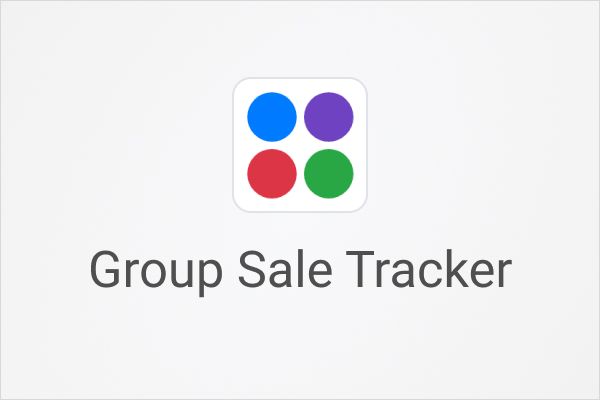 Group Sale Tracker