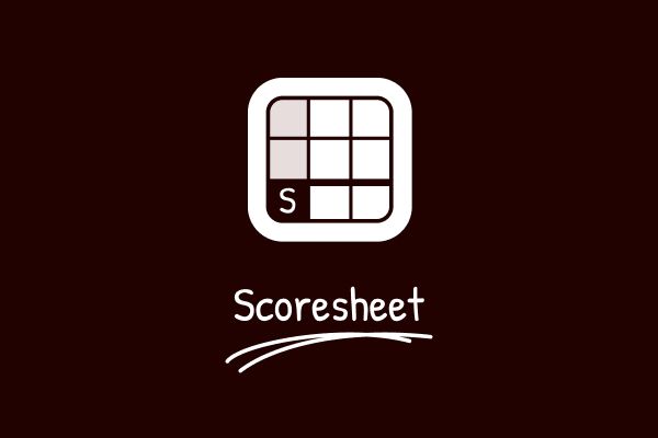 Scoresheet App